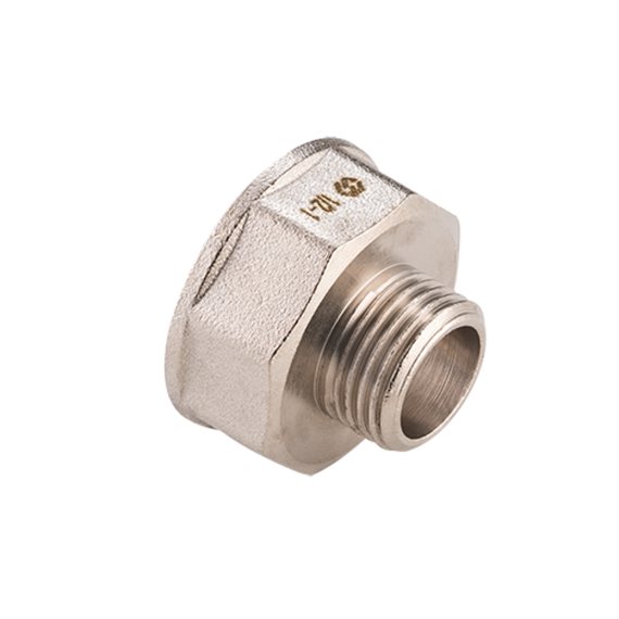 Переходник внутренняя-наружная резьба 1 1/2"ВР x 1"НР PN 16  BF.575.0806, фото 