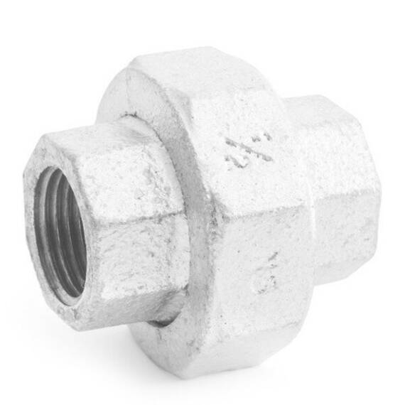 Американка  2 1/2" чугунная оцинк. в-в, Диаметр Dy: 65, фото 