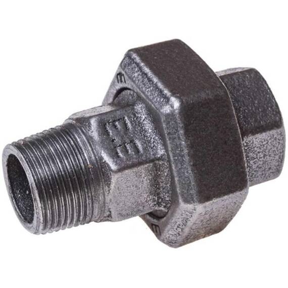 Американка  1/2" чугунная  в-н, Диаметр Dy: 15, фото , изображение 2