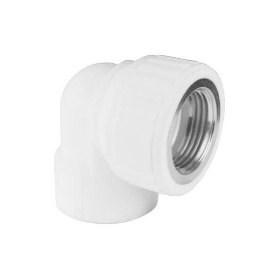 Угольник переходной с внутренней резьбой 20х1/2" (125/25) (Valfex), фото 