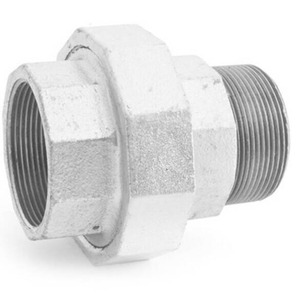 Американка  3" чугунная оцинк. в-н, Диаметр Dy: 80, фото 