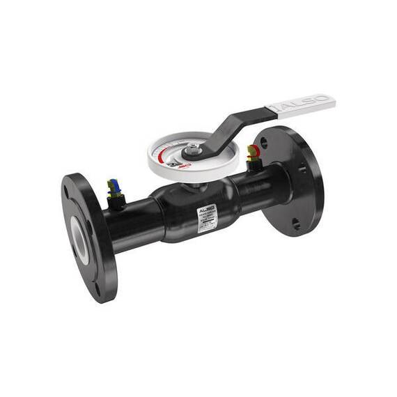 Кран регулирующий ALSO с ниппелями КШ.Ф.BV.M Ду 65 Ру 1,6 Ст.20, фото 