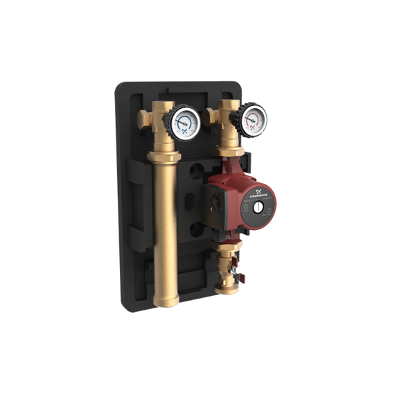 Группа насосная Grundfos HEATMIX D25 UPS 60, фото 