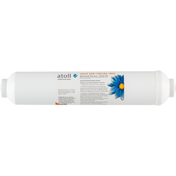 Постфильтр с кальцитом atoll GS-10CAL-RO (минерализатор,), фото 