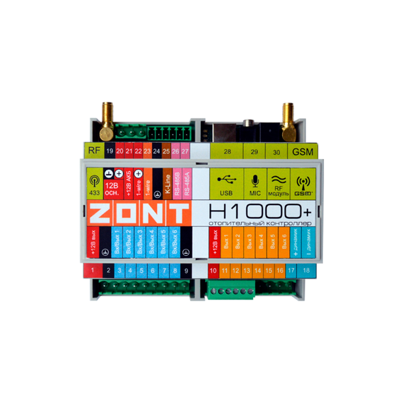 Контроллер универсальный ZONT H-1000 Plus, фото 