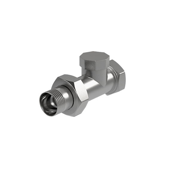 Вентиль на обратную подводку прямой Royal Thermo 1/2&amp;quot;, фото 