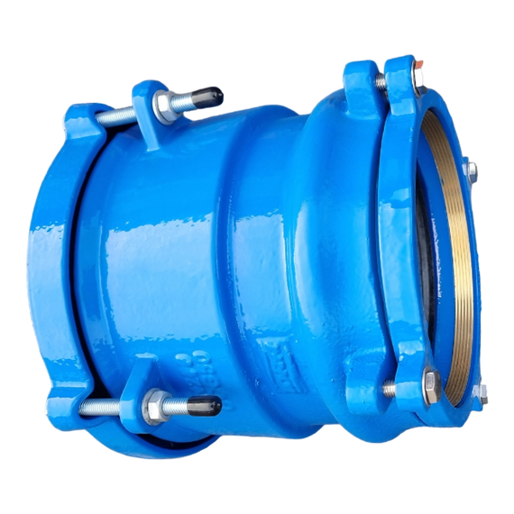 Соединительная муфта ДРК IDRA BF PE DN250 (272-289)/PE250 PN10/16, фото , изображение 2