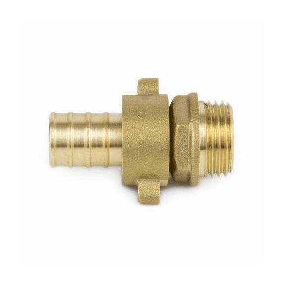 Переходник лат д/шланга Дн20х1/2&quot; НР разъем Aquasfera 9104-03, фото , изображение 3