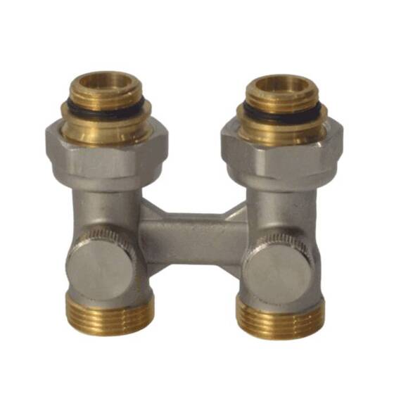 Узел ниж/п Ду15 Ру10 1/2x3/4&quot; ПУ прям в/к двухтр Heaton, фото , изображение 2
