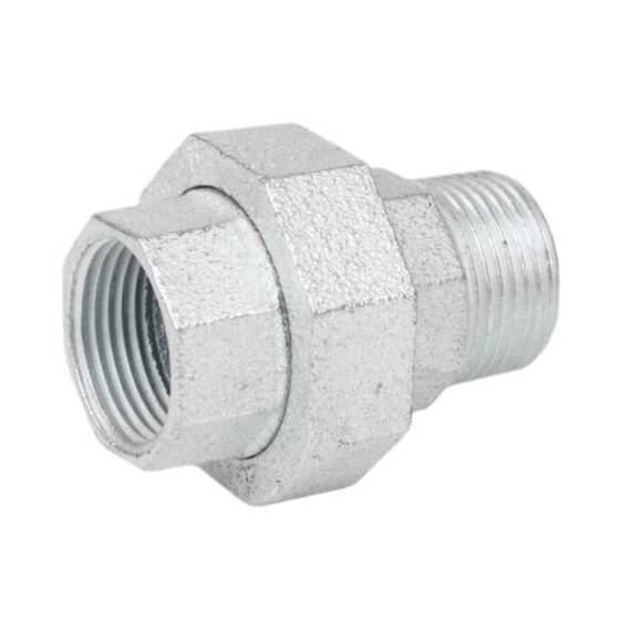 Соединитель чуг оц американка Ду15 (1/2&quot;) м/р Fittex, фото , изображение 2