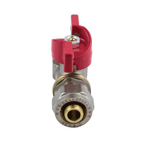 Кран шар лат 1016 Euro нк Дн20х3/4&quot; Ру16 м/обж баб Aquasfera 1016-03 ., фото , изображение 8