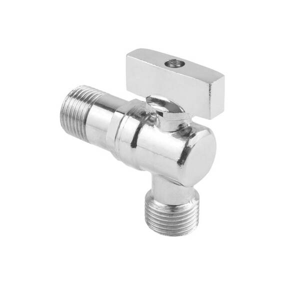 Кран шар угл лат быт G1/2&quot;х3/4&quot; Ру10 р/р баб Aquasfera 1041-02, фото , изображение 3