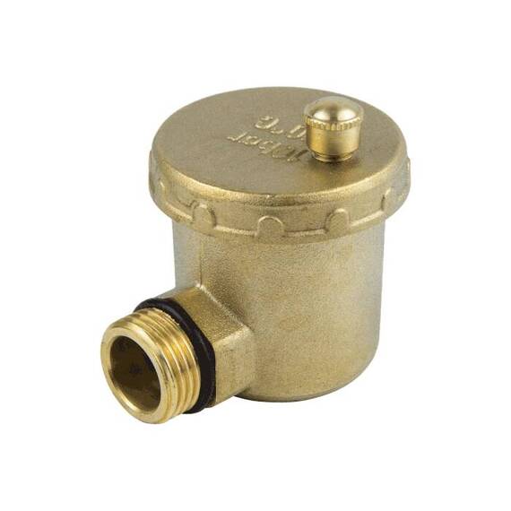 Воздухоотводчик лат Ду15 Ру10 р/р авт угл Aquasfera 5004-01, фото 