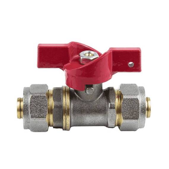 Кран шар лат 1018 Euro нк Дн20 Ру16 обж баб Aquasfera 1018-03 ., фото , изображение 9