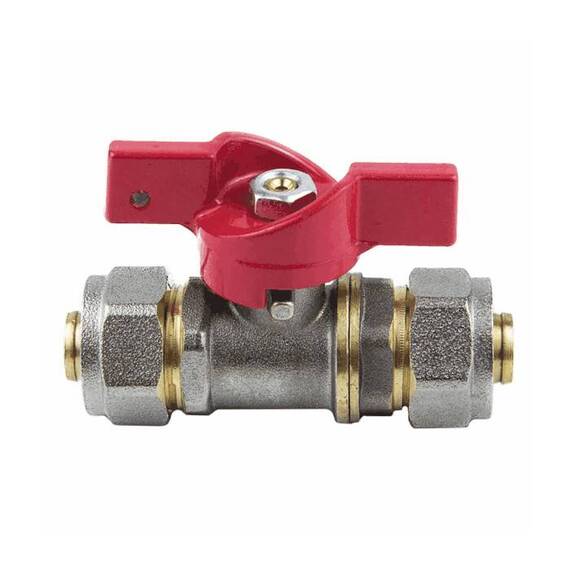 Кран шар лат 1018 Euro нк Дн20 Ру16 обж баб Aquasfera 1018-03 ., фото , изображение 6