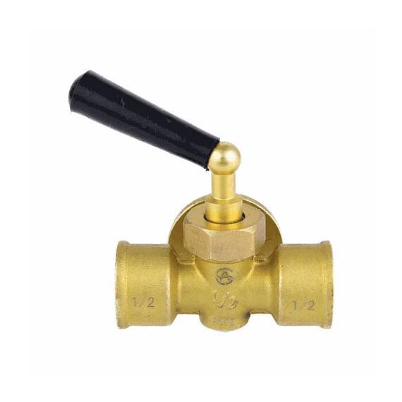 Кран д/ман лат 1063 G1/2&quot; Ру16 м/м рук фл Aquasfera 1063-01, фото , изображение 6