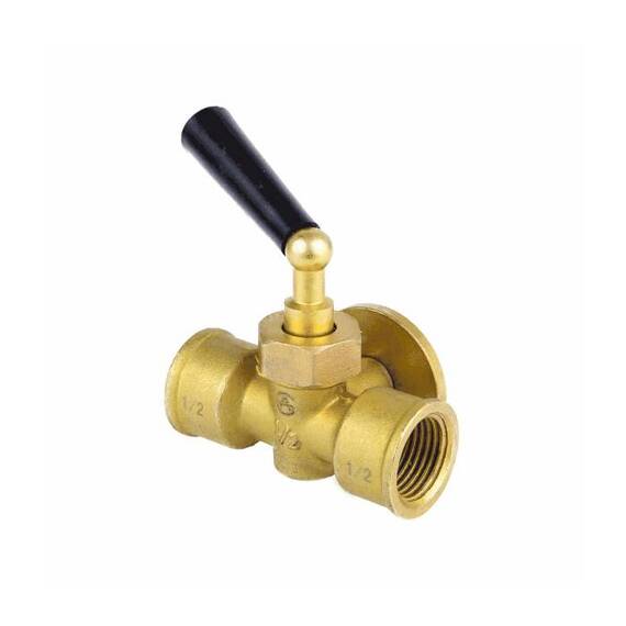 Кран д/ман лат 1063 G1/2&quot; Ру16 м/м рук фл Aquasfera 1063-01, фото , изображение 7