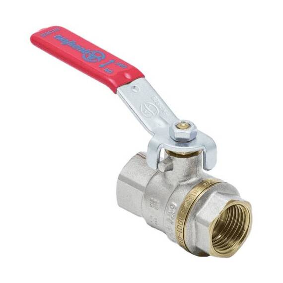 Кран шар лат 1001 Euro нк Ду65 Ру10 м/м полн рыч Aquasfera 1001-07 ., фото , изображение 5