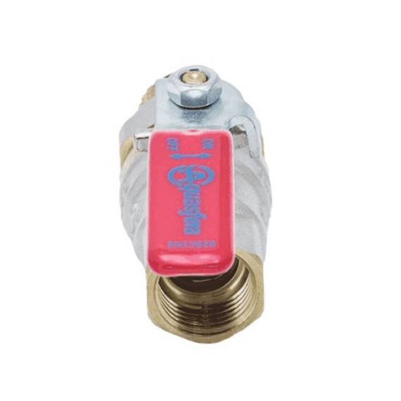 Кран шар лат 1006 Euro нк Ду20 Ру30 м/амер полн рыч Aquasfera 1006-02 ., фото , изображение 6