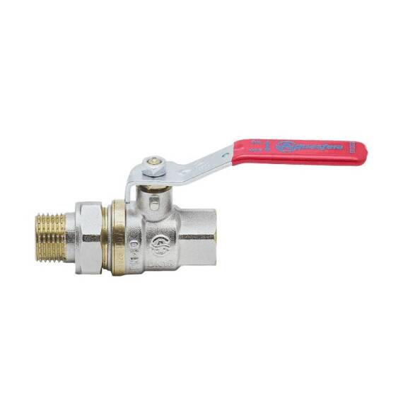 Кран шар лат 1006 Euro нк Ду20 Ру30 м/амер полн рыч Aquasfera 1006-02 ., фото , изображение 8