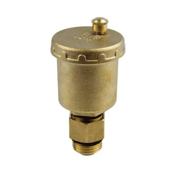 Воздухоотводчик с отс кл лат Ду15 Ру10 р/р авт прям Aquasfera 5001-01, фото , изображение 3