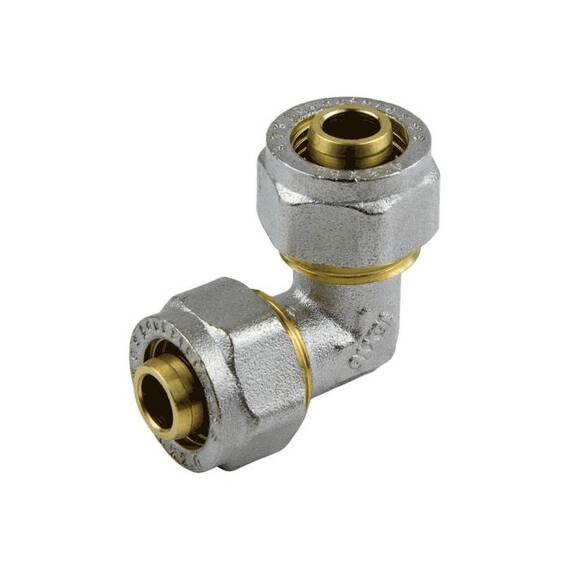 Угольник МП обж лат Дн20х90гр Aquasfera 7005-02, фото , изображение 2