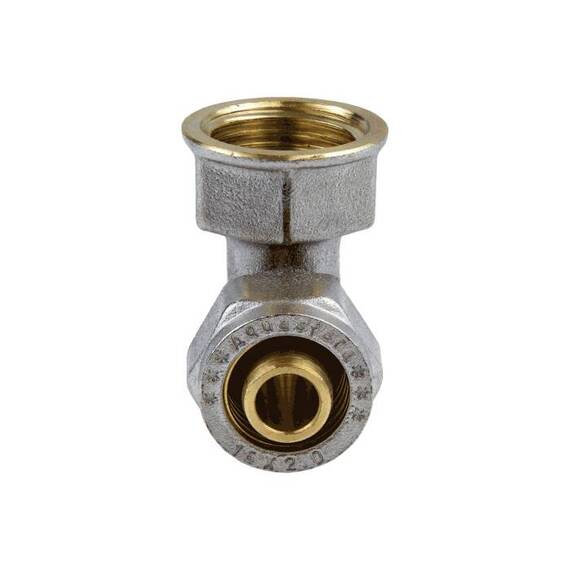 Угольник МП обж лат Дн16х3/4&quot;х90гр ВР Aquasfera 7007-02, фото , изображение 8