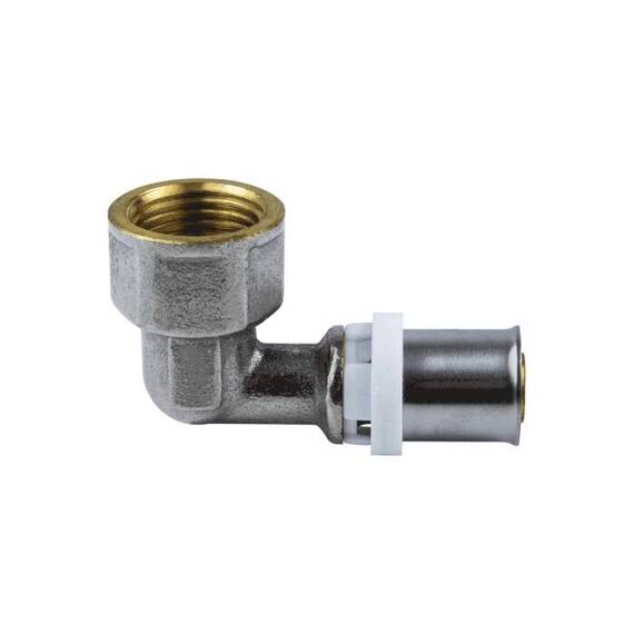 Угольник МП пресс лат Дн16х1/2&quot;х90гр ВР Aquasfera 8007-01, фото , изображение 6