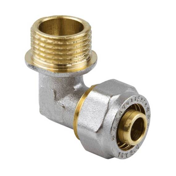 Угольник МП обж лат Дн16х3/4&quot;х90гр НР Aquasfera 7006-02, фото , изображение 8
