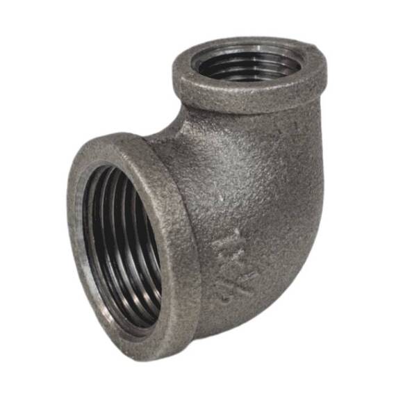Угольник чуг перех Ду20х15 (3/4&quot;х1/2&quot;) м/м Fittex PLUS, фото 