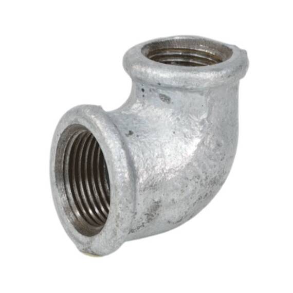 Угольник чуг перех оц Ду20х15 (3/4&quot;х1/2&quot;) м/м Fittex, фото , изображение 2