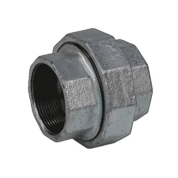 Соединитель чуг оц американка Ду25 (1") м/м Fittex PLUS, фото 