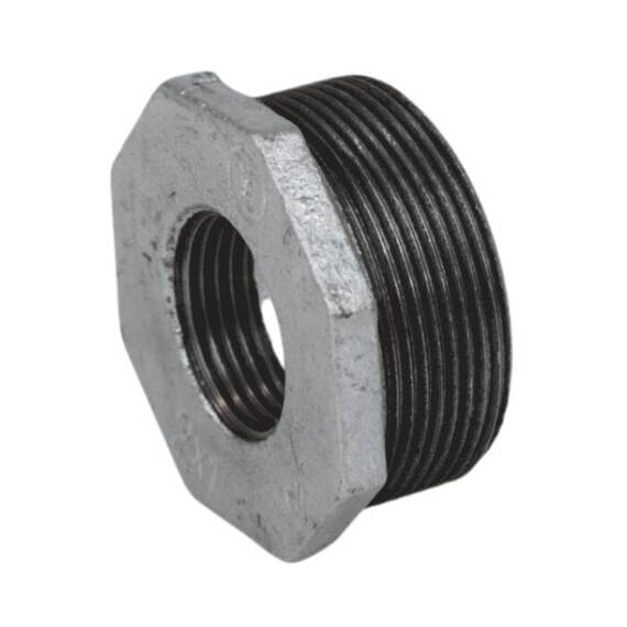 Футорка чуг оц Ду40х15 (1 1/2&quot;х1/2&quot;) р/м Fittex PLUS, фото , изображение 2