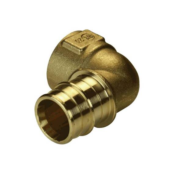 Угольник PE-X лат радиал Дн20х1/2&quot; ВР РОС GX129(AC)Y034, фото , изображение 5