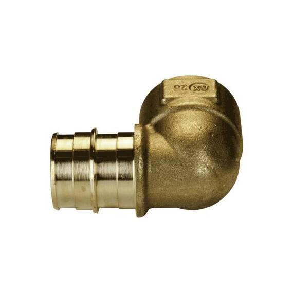 Угольник PE-X лат радиал Дн20х1/2&quot; ВР РОС GX129(AC)Y034, фото , изображение 6