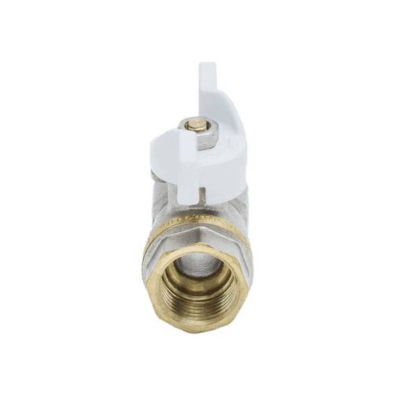 Кран шар лат 1102 Standard нк Ду20 Ру40 м/м полн баб Aquasfera 1102-02 ., фото , изображение 3
