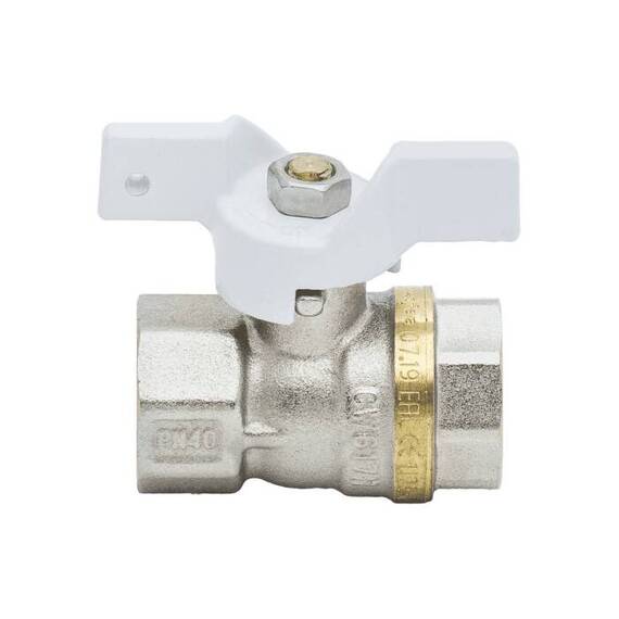 Кран шар лат 1102 Standard нк Ду20 Ру40 м/м полн баб Aquasfera 1102-02 ., фото , изображение 5