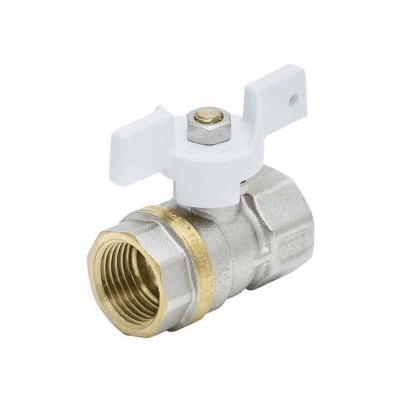 Кран шар лат 1102 Standard нк Ду20 Ру40 м/м полн баб Aquasfera 1102-02 ., фото , изображение 9