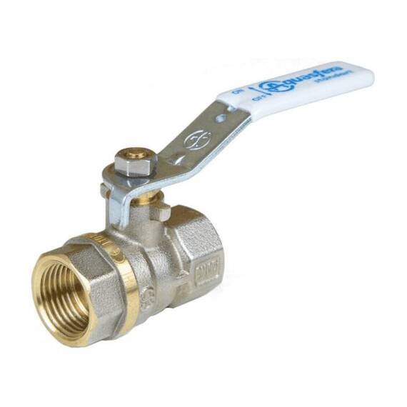 Кран шар лат 1101 Standard нк Ду32 Ру20 м/м полн рыч Aquasfera 1101-04 ., фото , изображение 2