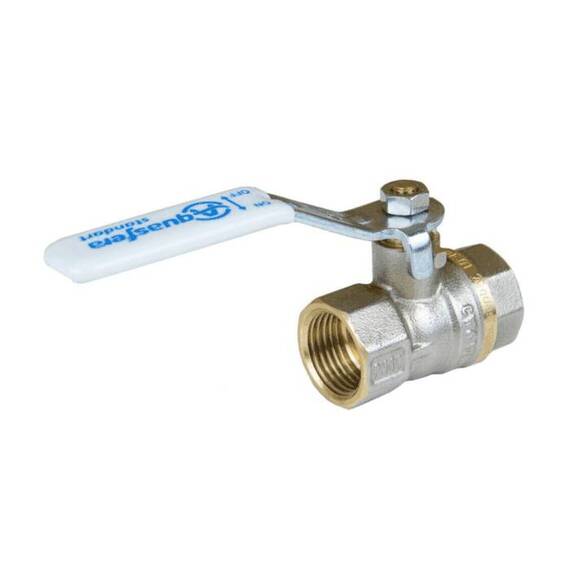 Кран шар лат 1101 Standard нк Ду32 Ру20 м/м полн рыч Aquasfera 1101-04 ., фото , изображение 6