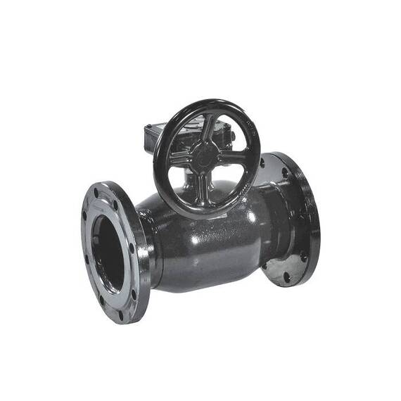 Кран шар ст 11с67п Ду250 Ру25 фл ред FORTECA 183.2.250.025, фото , изображение 2