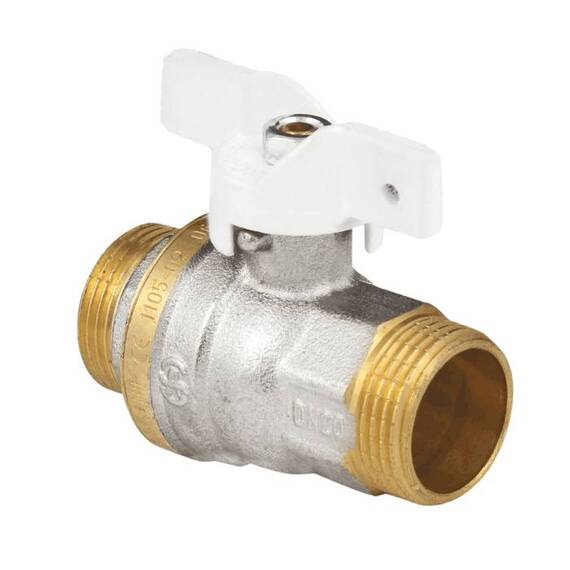Кран шар лат 1105 Standard нк Ду20 Ру40 р/р полн баб Aquasfera 1105-02 ., фото , изображение 3
