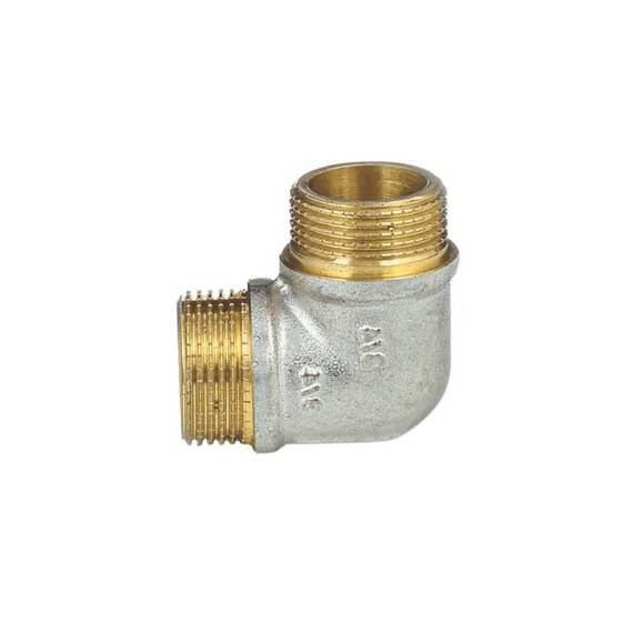 Угольник лат реборд Ду20 р/р никель Aquasfera 9005-02, фото , изображение 4