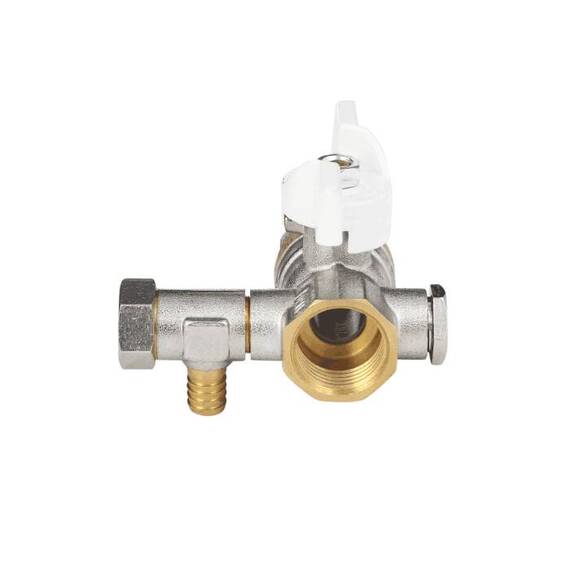 Кран шар лат спуск 1113 нк Ду15 Ру40 м/м полн баб Aquasfera Standard 1113-01, фото , изображение 8