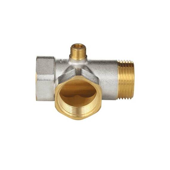 Штуцер пятивыводной 3x1&quot;+2x1/4&quot; лат ник Aquasfera 9036-02, фото , изображение 3