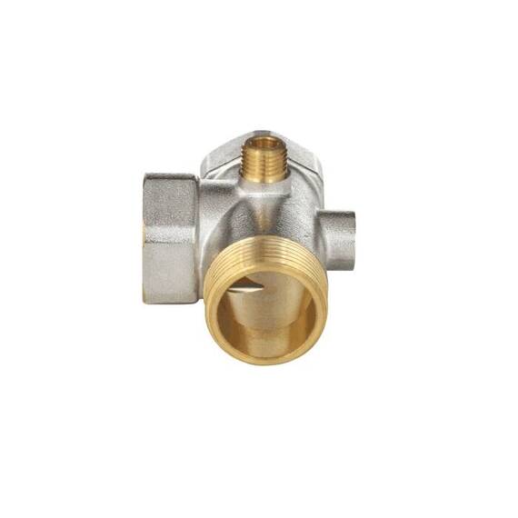 Штуцер пятивыводной 3x1&quot;+2x1/4&quot; лат ник Aquasfera 9036-02, фото , изображение 9