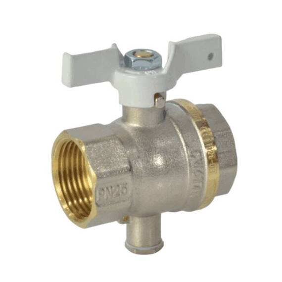 Кран лат д/термодатчика Ду25 Ру25 баб Aquasfera 1126-03., фото , изображение 2