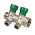 Коллектор лат клап рег 3/4" м/р 2в 1/2" ПУ н/р 36мм M210 SantechSystems, фото 