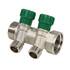 Коллектор лат клап рег 1" м/р 2в 1/2" ПУ н/р 36мм M210 SantechSystems, фото 