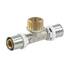 Тройник МП пресс лат Дн26х1/2"х26 НР Aquasfera 8012-04 ., фото 
